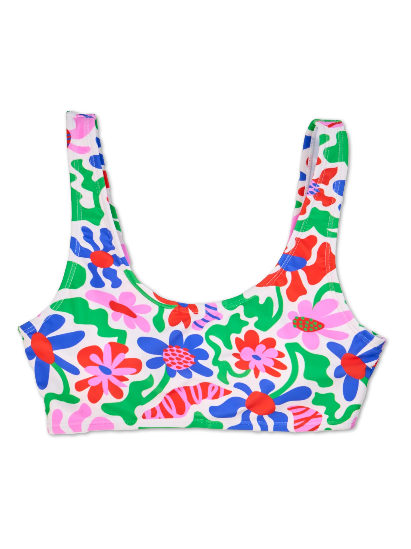 Haut De Bikini Sport / Soutien-gorge Bongo – Taille XL – Multicolore – Neuf