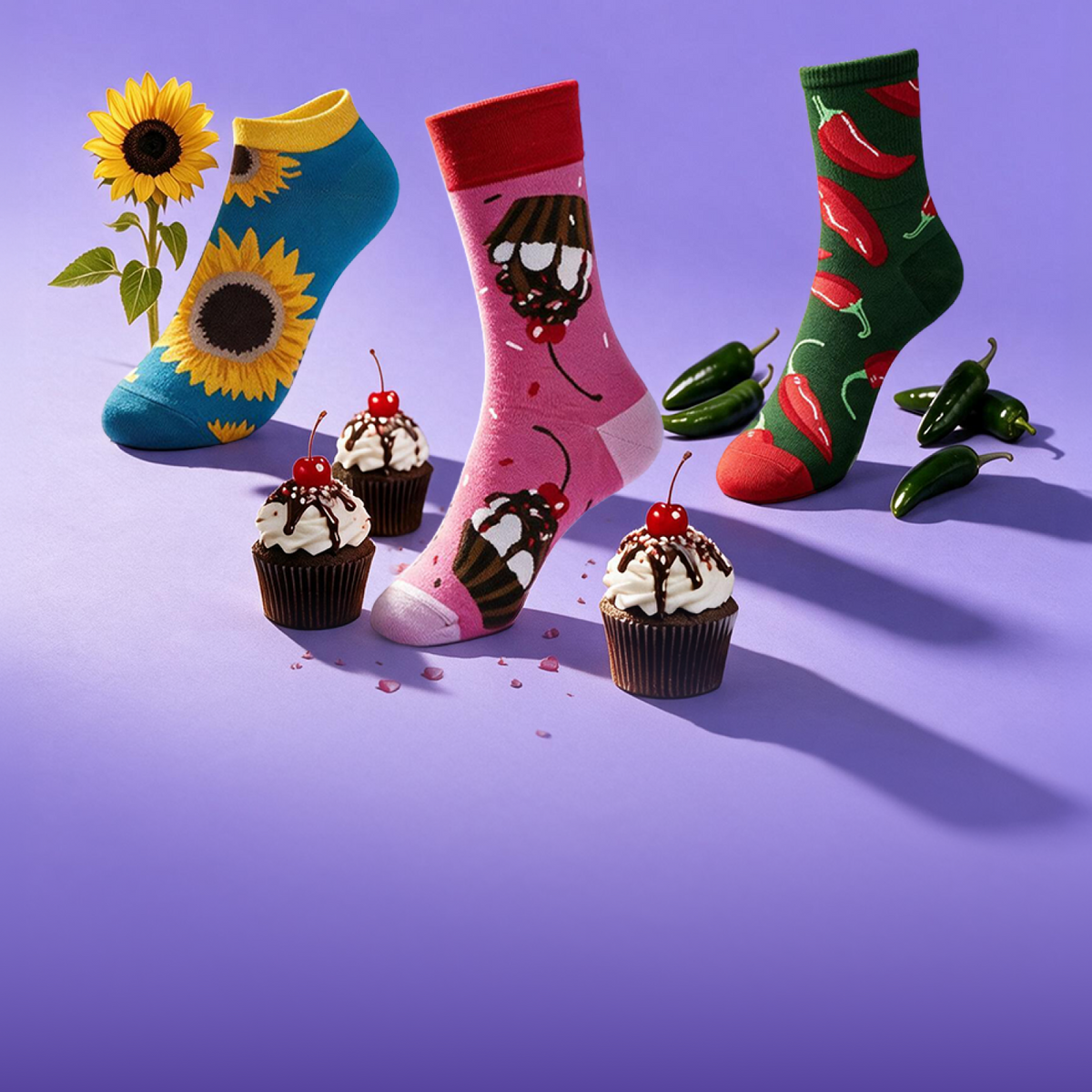 Chaussettes rigolotes à 3,99 € seulement