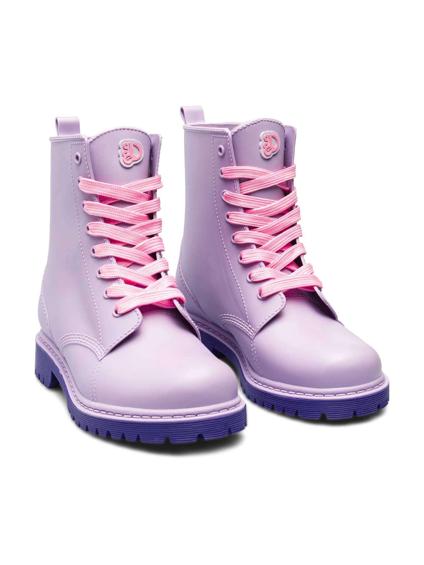 Bottes De Pluie Violettes !Solid Taille 38 - Occasion
