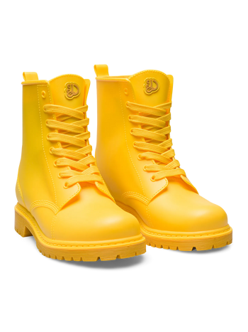 Bottes de pluie jaunes pour femmes