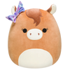 Peluche SQUISHMALLOWS de 20 cm Tomar le cheval avec un arc