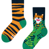 Chaussettes rigolotes pour enfants Tigre