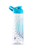 Gourde d’eau rigolote de 700 ml Mandala aquatique