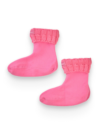 Chaussettes isolantes pour bottes de pluie rose bégonia pour enfants