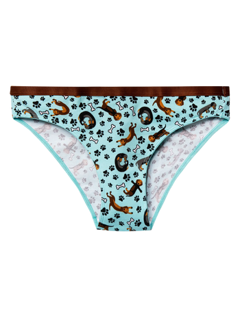 Culotte rigolote pour femmes Teckel