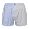 Caleçon bleu et gris pour hommes
