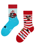 Chaussettes rigolotes pour enfants Pirate