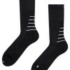 Chaussettes de randonnée mi-mollet noires pour hommes