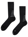 Chaussettes de randonnée mi-mollet noires pour hommes
