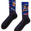 Chaussettes fonctionnelles rigolotes Jungle abstraite