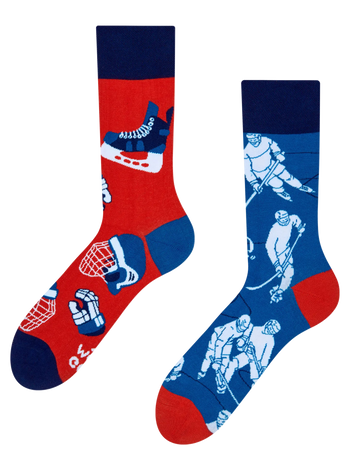 Chaussettes rigolotes Hockey sur glace