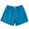 Caleçons à motifs bleu émeraude pour hommes