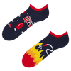 Lustige Sneakersocken Feuerwehrmann