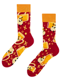 Chaussettes rigolotes Bière et mouton