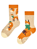 Chaussettes chaudes pour enfants Renard avec écharpe