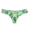 Culotte brésilienne rigolote pour femmes Herbes