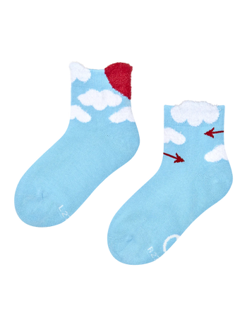 Chaussettes cutecore pour filles Amour dans l'air