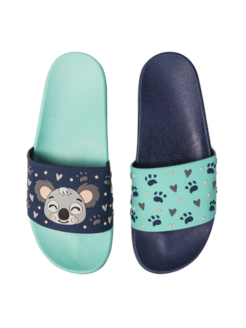 Sandales rigolotes Koala heureux