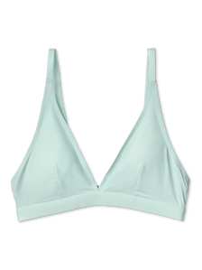 Bralette triangulaire sans coutures vert clair