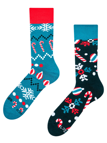 Chaussettes chaudes Ambiance de Noël