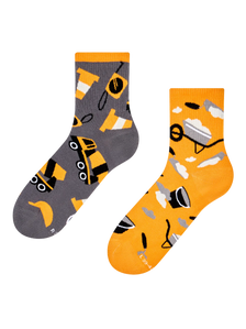 Chaussettes mi-mollet rigolotes Ouvrier du bâtiment