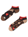 Socquettes rigolotes Amour du café