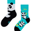 Chaussettes rigolotes pour enfants Panda