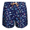Short de bain rigolo pour hommes Vie marine