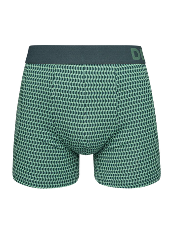 Boxer à motifs vert pastel pour hommes