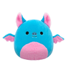 Peluche Squishmallows de 20 cm Boyle la chauve-souris bleue au ventre rose
