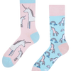 Chaussettes rigolotes Licorne