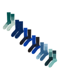 Lot de 6 chaussettes chaudes – Tons glacés