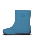 Bottes de pluie pieds nus Be Lenka Pudds pour enfants - Bleu turquoise