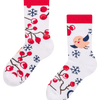 Chaussettes chaudes rigolotes pour enfants Baies d’hiver
