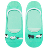 Chaussettes invisibles rigolotes Mouton noir