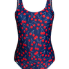 Maillot de bain une pièce rigolo pour femmes Cerises