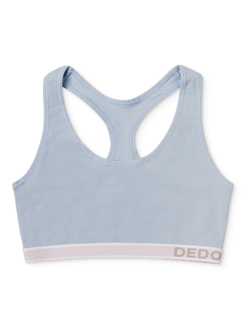 Bralette bleue poudrée pour femmes