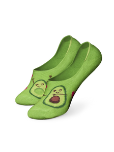 Chaussettes invisibles rigolotes Amour des avocats