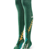 Chaussettes rigolotes hautes au-dessus des genoux Feuilles d’automne