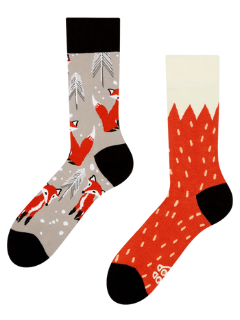 Chaussettes rigolotes Renard