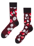 Chaussettes rigolotes Jeu de poker