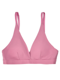 Bralette triangulaire vieux rose sans coutures pour femmes