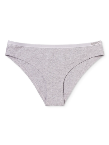 Culotte gris clair mélange pour femmes