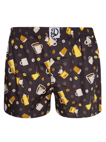 Caleçon rigolo pour hommes Grains de café