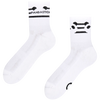 Chaussettes mi-mollet fonctionnelles rigolotes Pandastique