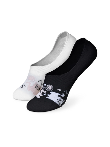 Chaussettes invisibles rigolotes Chatons somnolents