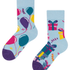 Chaussettes rigolotes pour enfants Fête