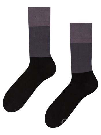 Chaussettes chaudes tricolores noires