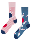 Chaussettes rigolotes Jeu de bowling
