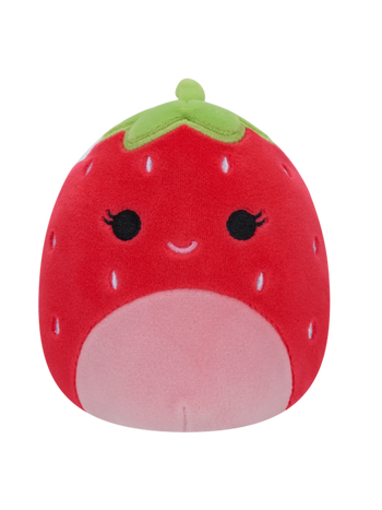 Peluche Squishmallows Flip-A-Mallow de 13 cm Fraise au lait de fraise